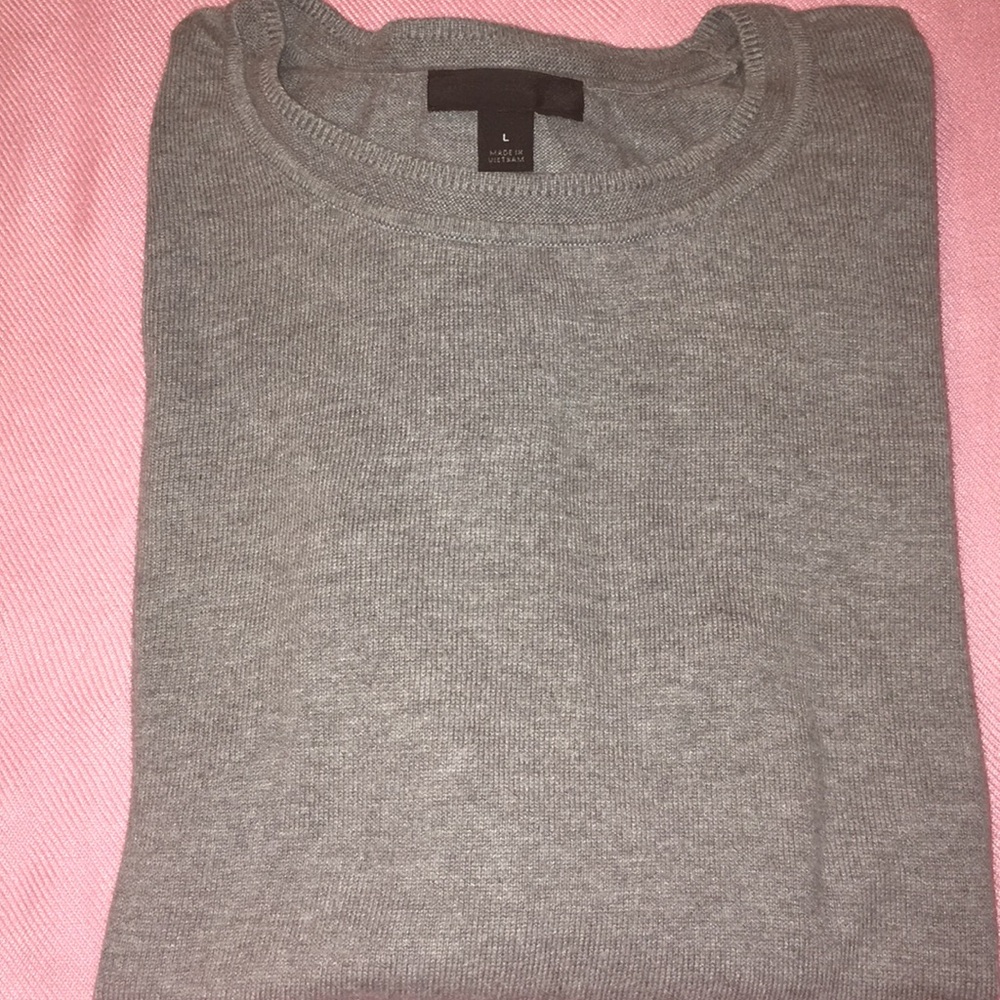 WORTHINGTON Basic Gray Sweater - Picture 3 of 6